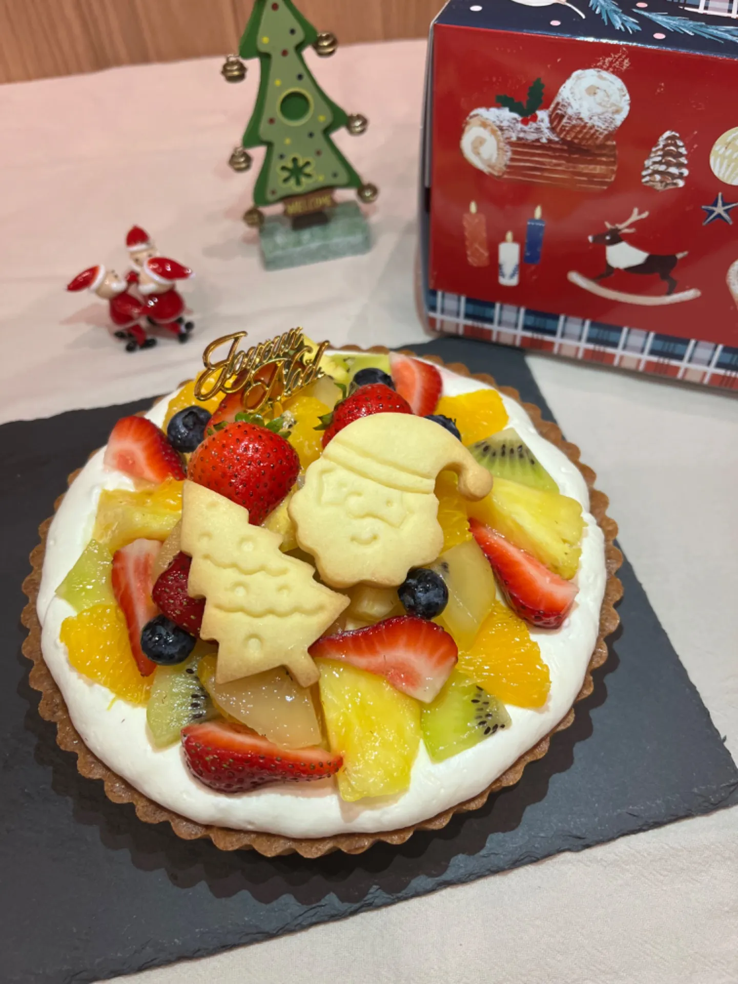 Xmasフルーツタルト